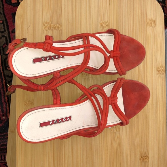 Prada Suede Summer Wedges - Picture 6 of 6